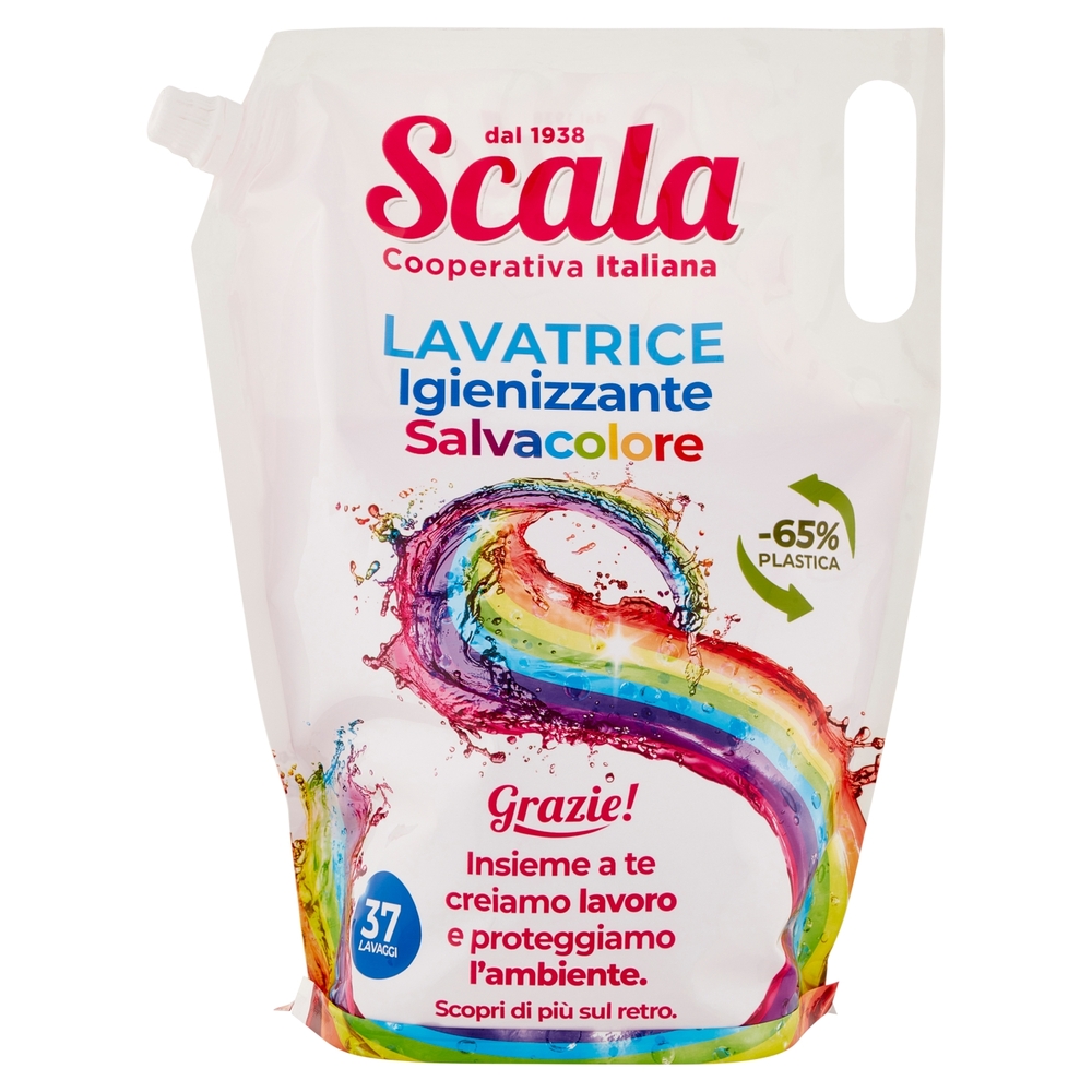 Scala Lavatrice Igienizzante Salvacolore ecoricarica 1500 ml
